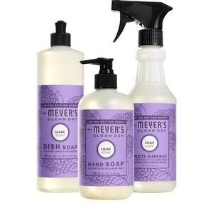 Mrs. Meyers Clean Day Lilac Kitchen Basics Set
